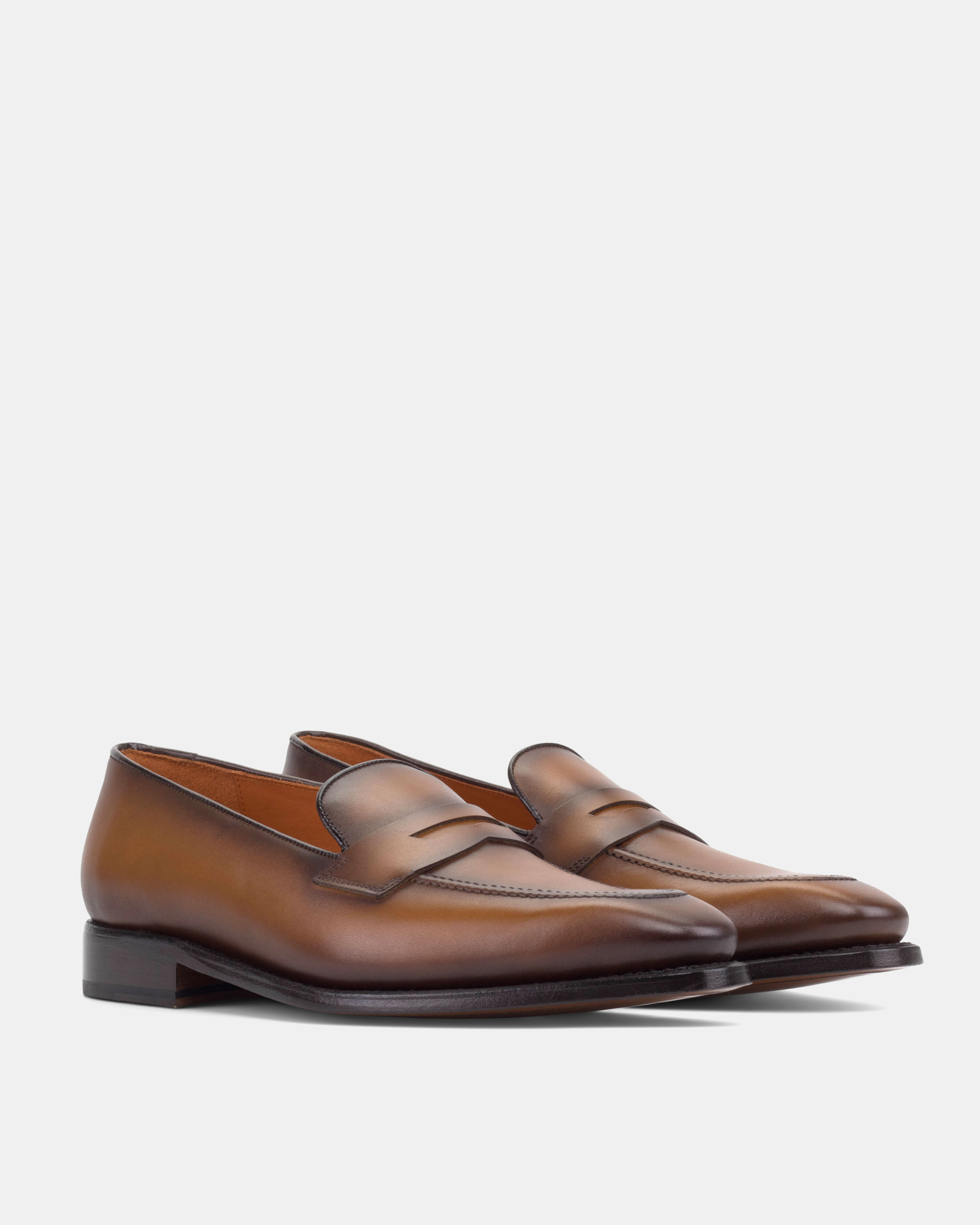 Smith Cognac Penny Loafer - 722