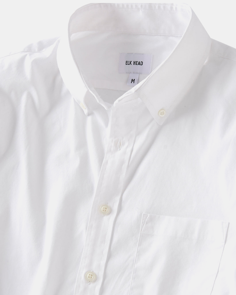 Stretch White Oxford Shirt