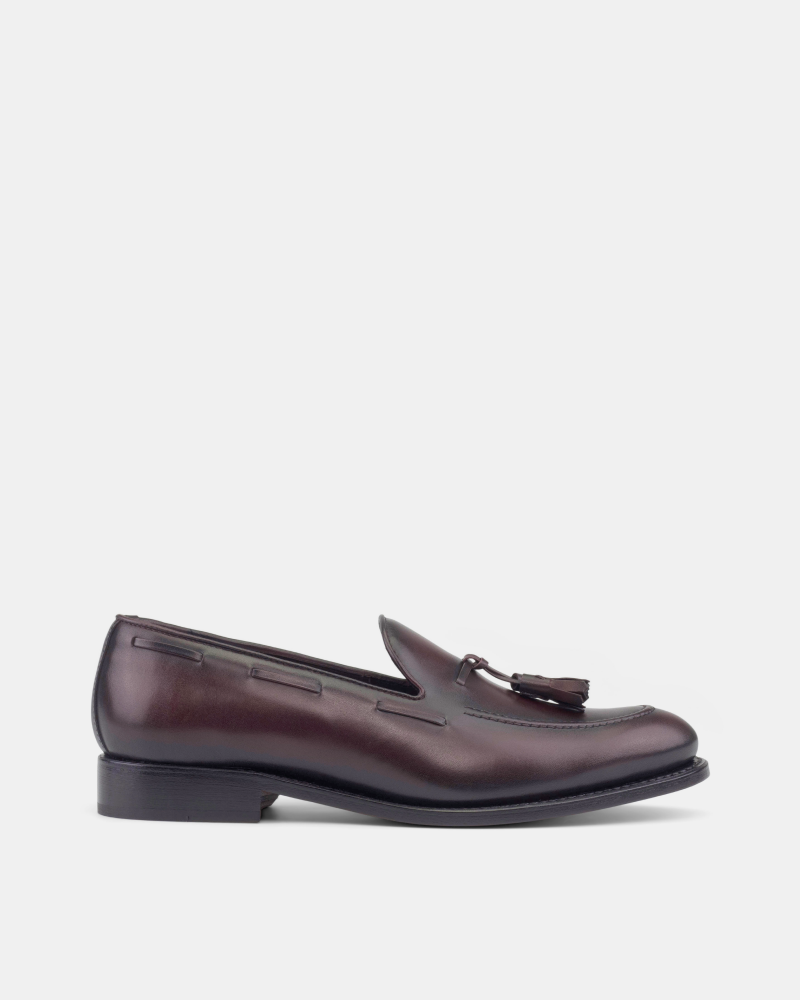 Thomas Oxblood Tassel Loafer - 675