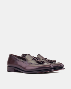 Thomas Oxblood Tassel Loafer - 675
