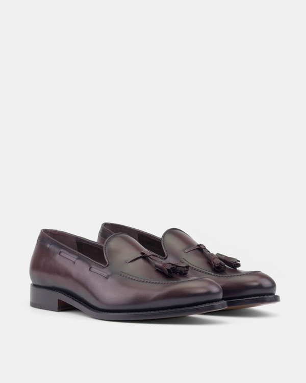 Thomas Oxblood Tassel Loafer - 675 - Cobbler Union
