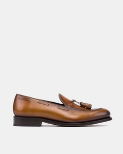 靴 BAL TOMO&CO COMMAND SOLE TASSELE LOAFER Thomas Cognac Tassel Loafer - 675 - Cobbler Union
