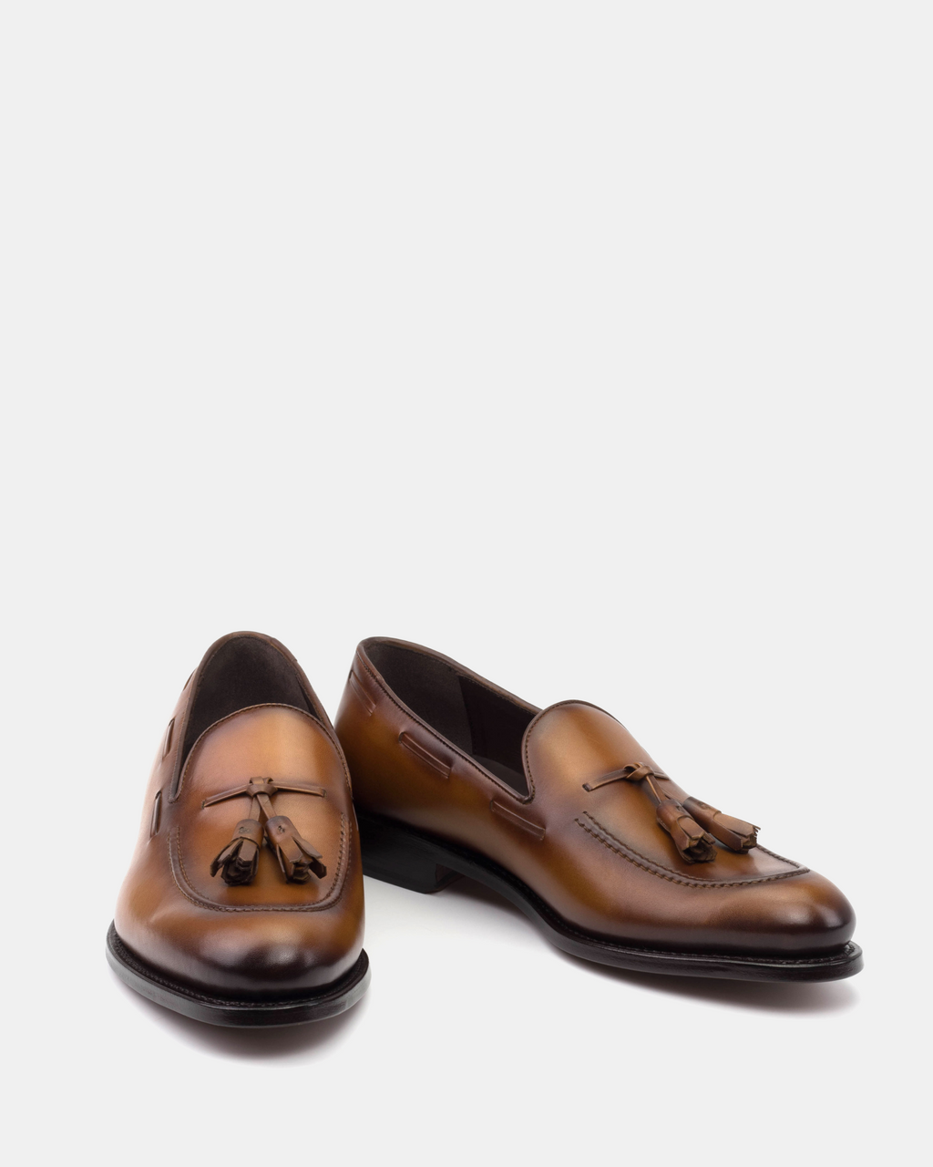 [SALE] - Thomas Cognac Tassel Loafer - 675