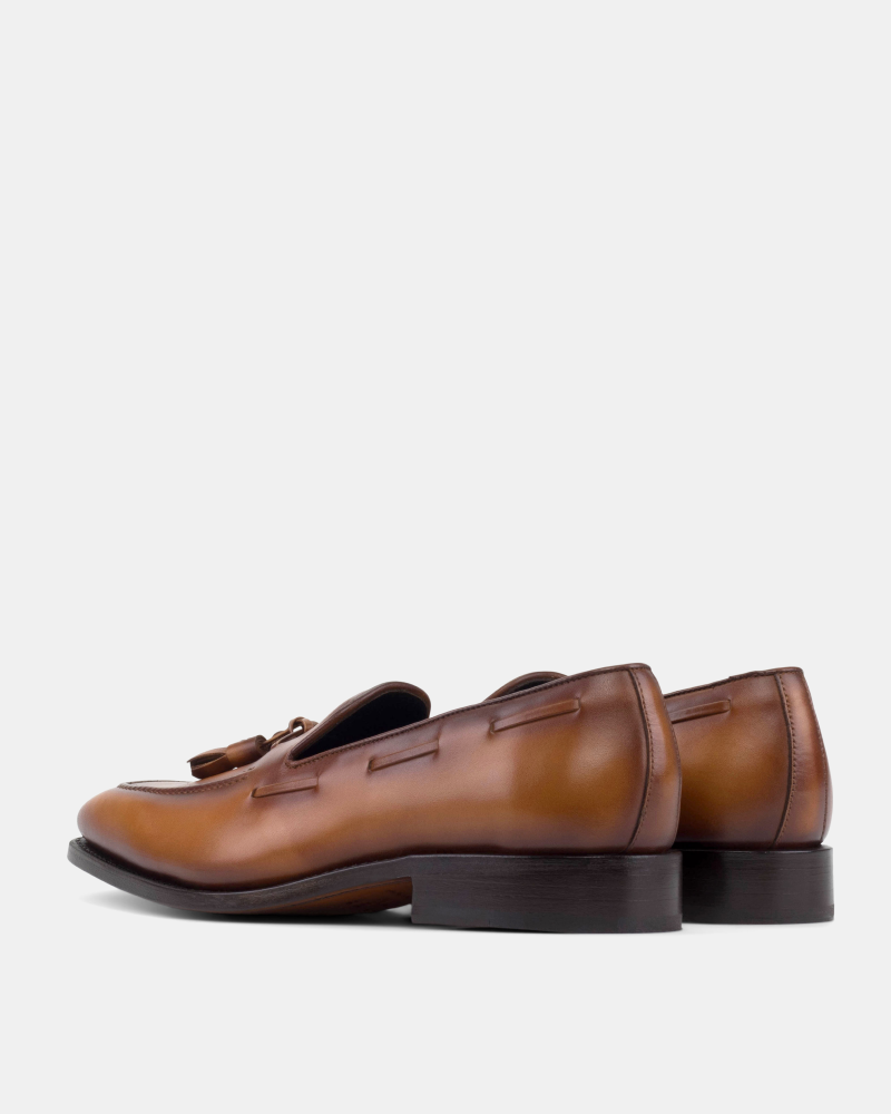 Thomas Cognac Loafer - 722