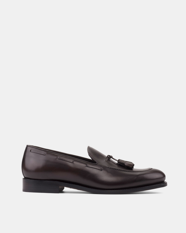 Thomas Dark Brown Tassel Loafer - 675 - Cobbler Union