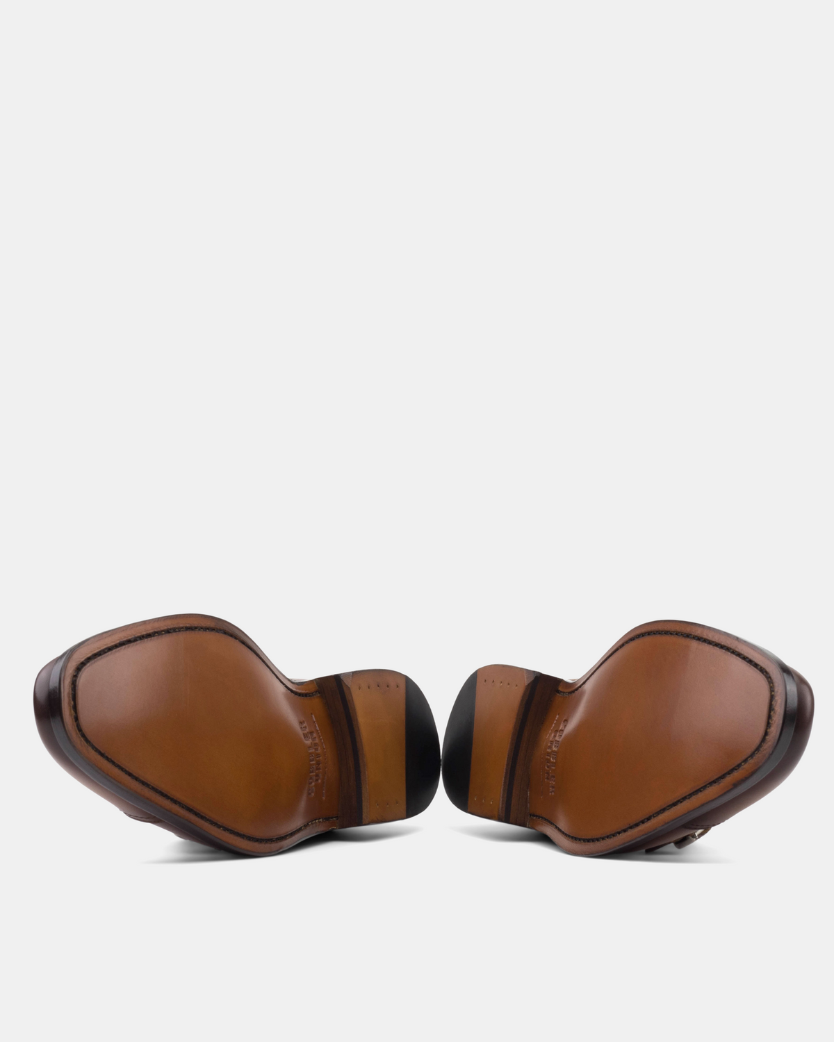 Francis Tobacco Double Monk Strap - 722