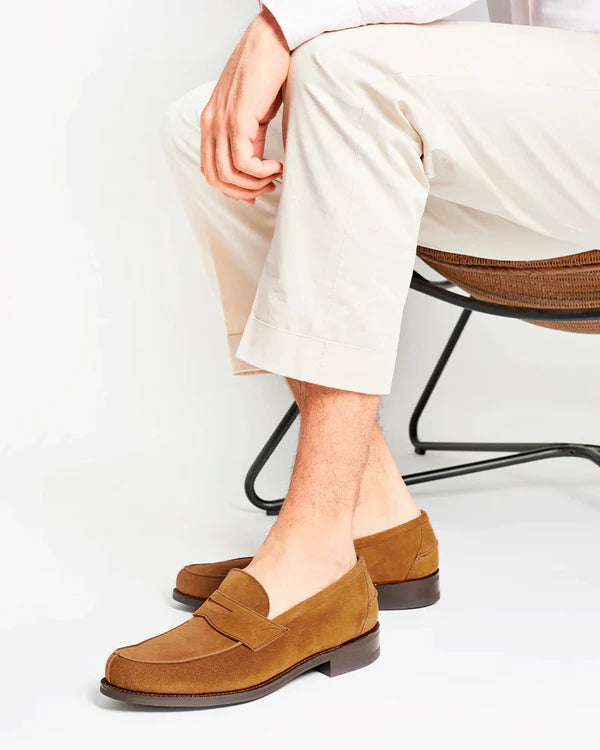 Tobacco Suede Penny Loafer 8.5 UK / 9.5 US Tobacco Suede Penny Loafer 8.5 UK / 9.5 US