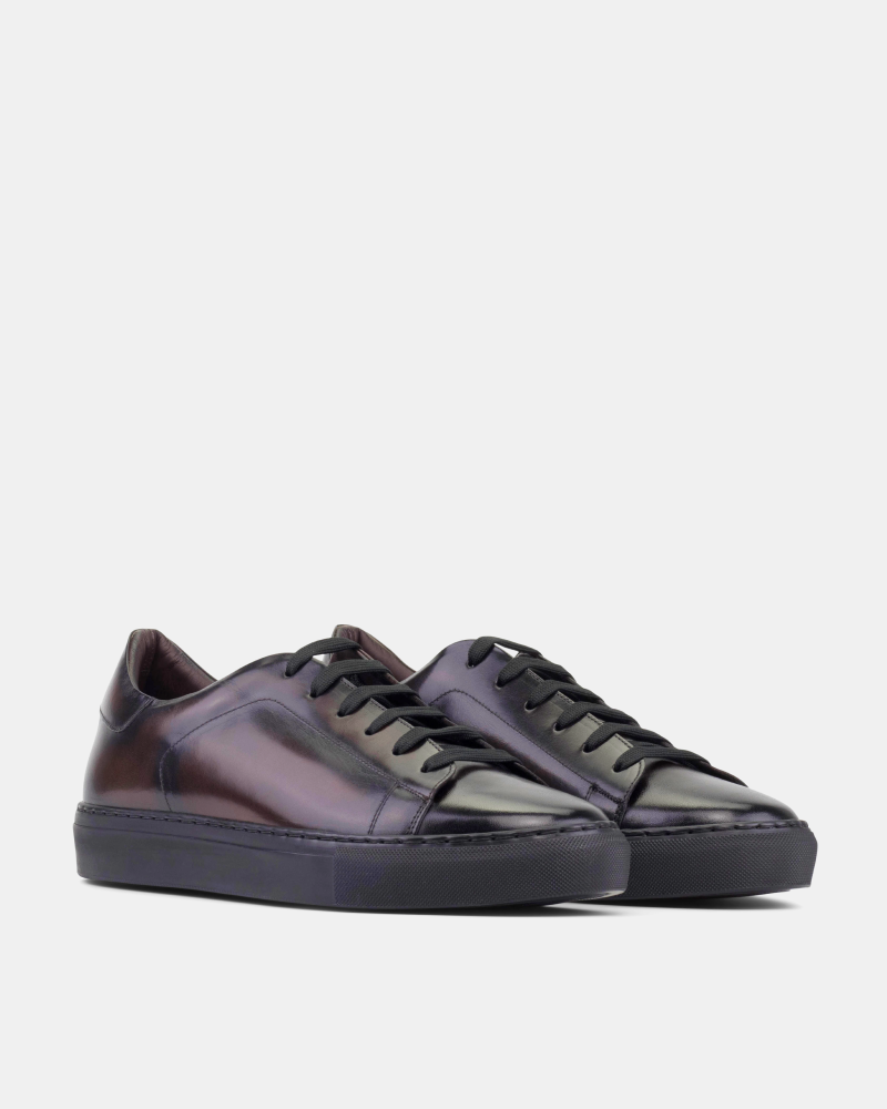 Dark Brown Dress Sneaker in Black Soles 6 UK / 7 US Dark Brown Dress Sneaker in Black Soles 6 UK / 7 US