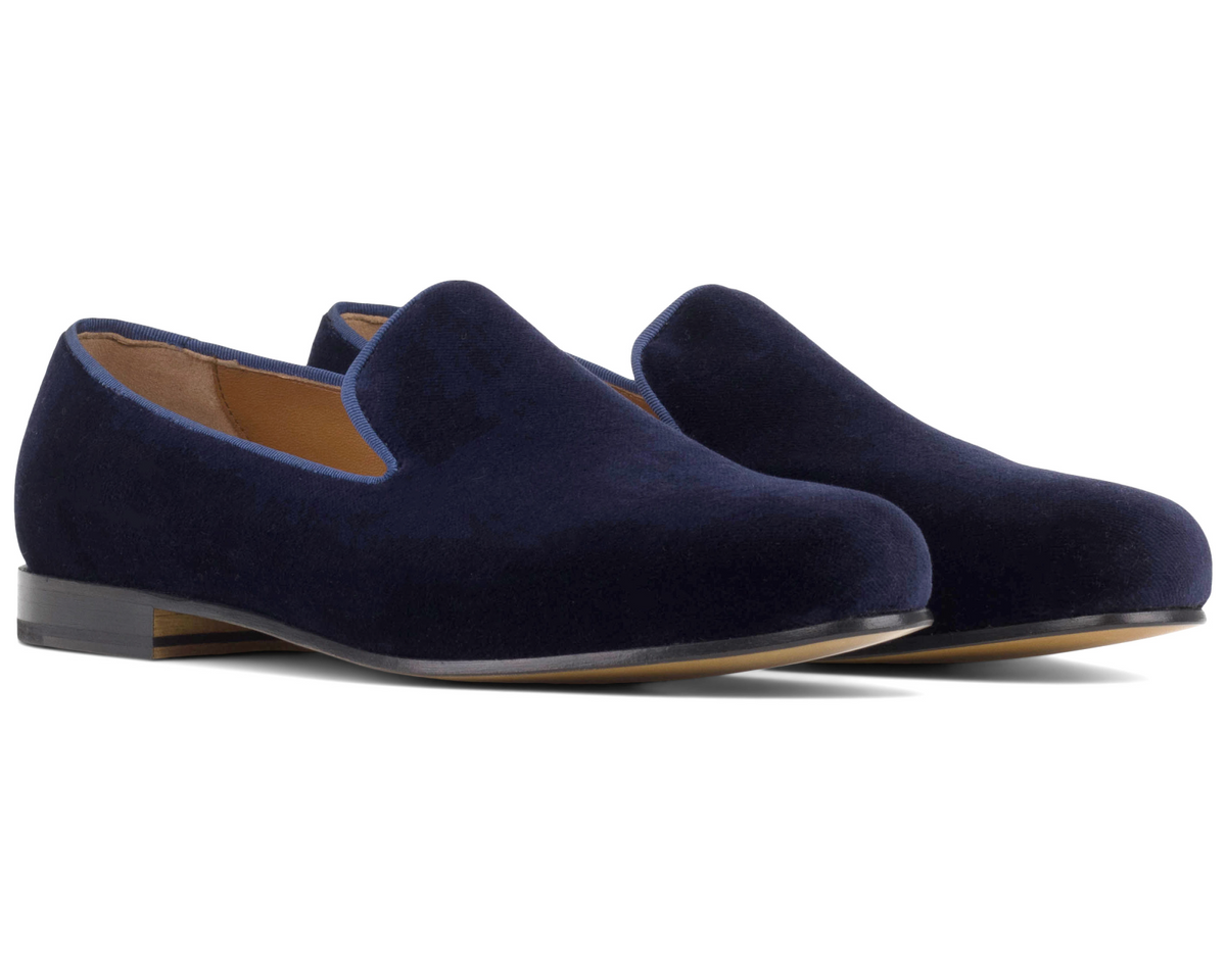 Velvet Slipper Blue