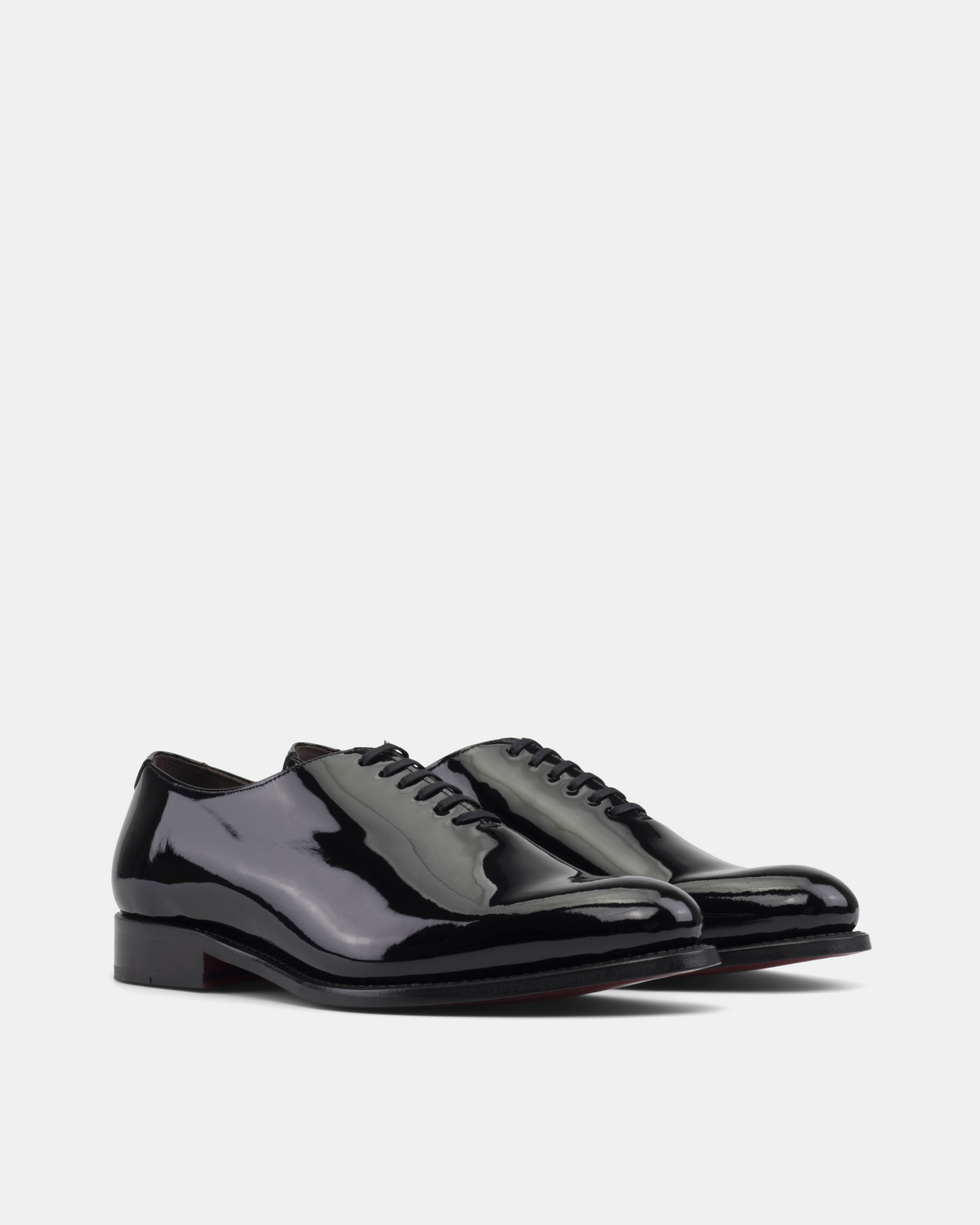 Vincent Black Patent Wholecut - 675