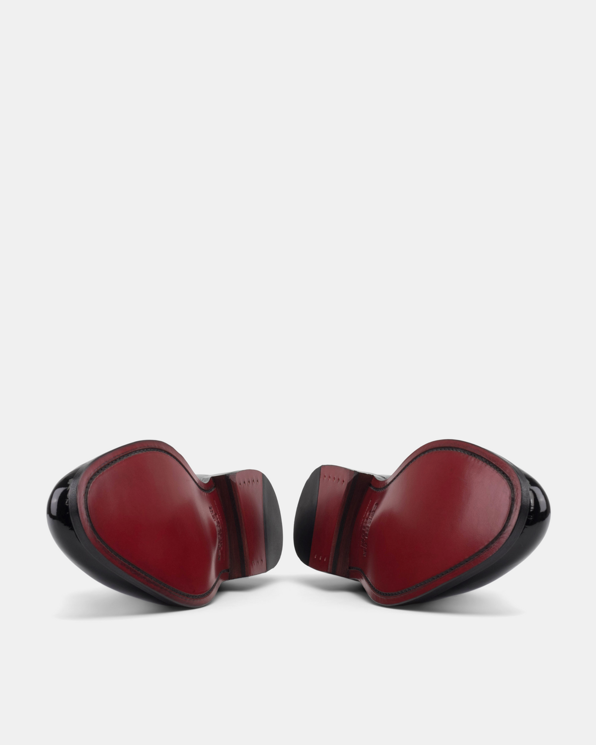 Vincent Black Patent Wholecut - 675