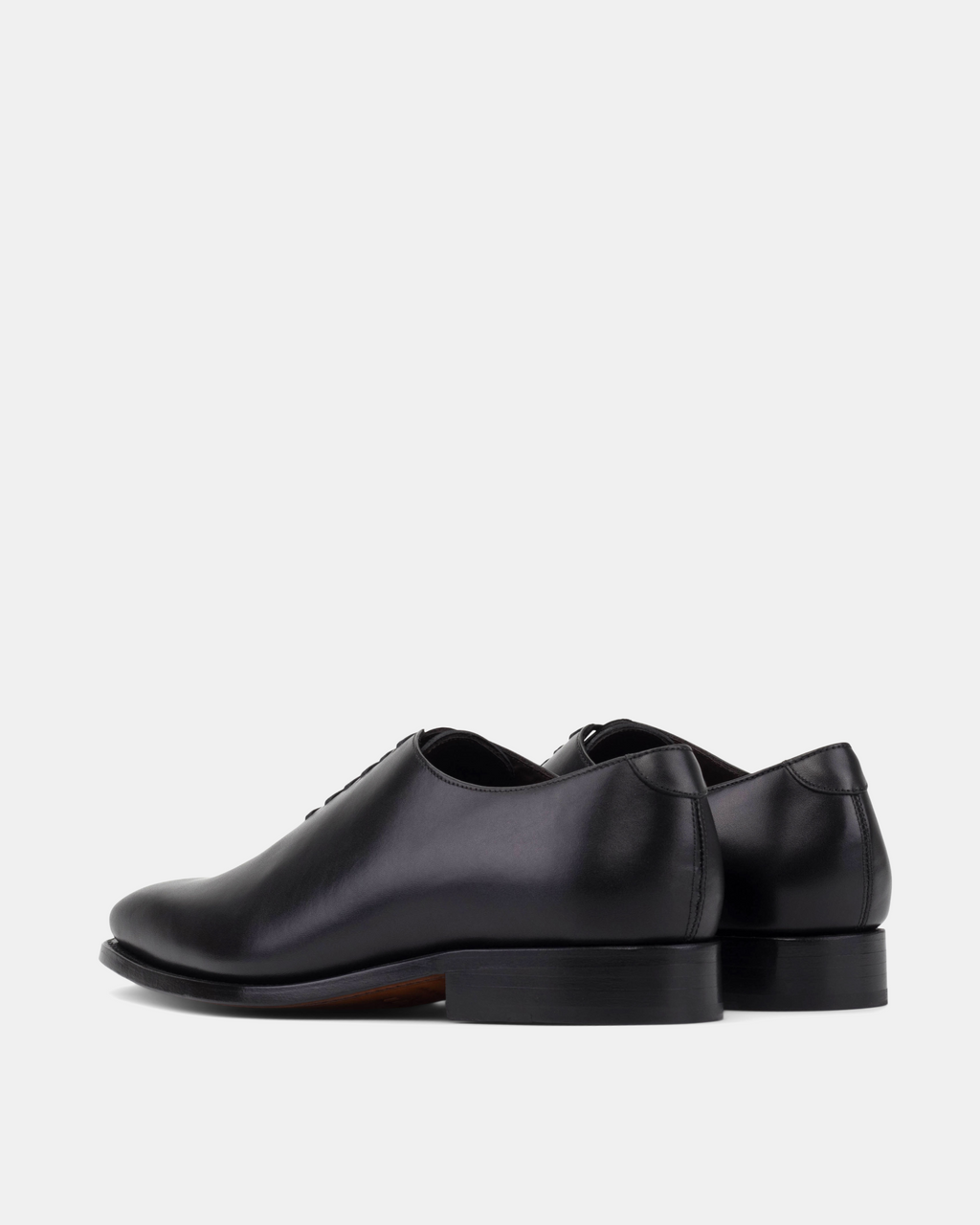 [SALE] - Vincent Black Calf in 722 with Half-Rubber Soles