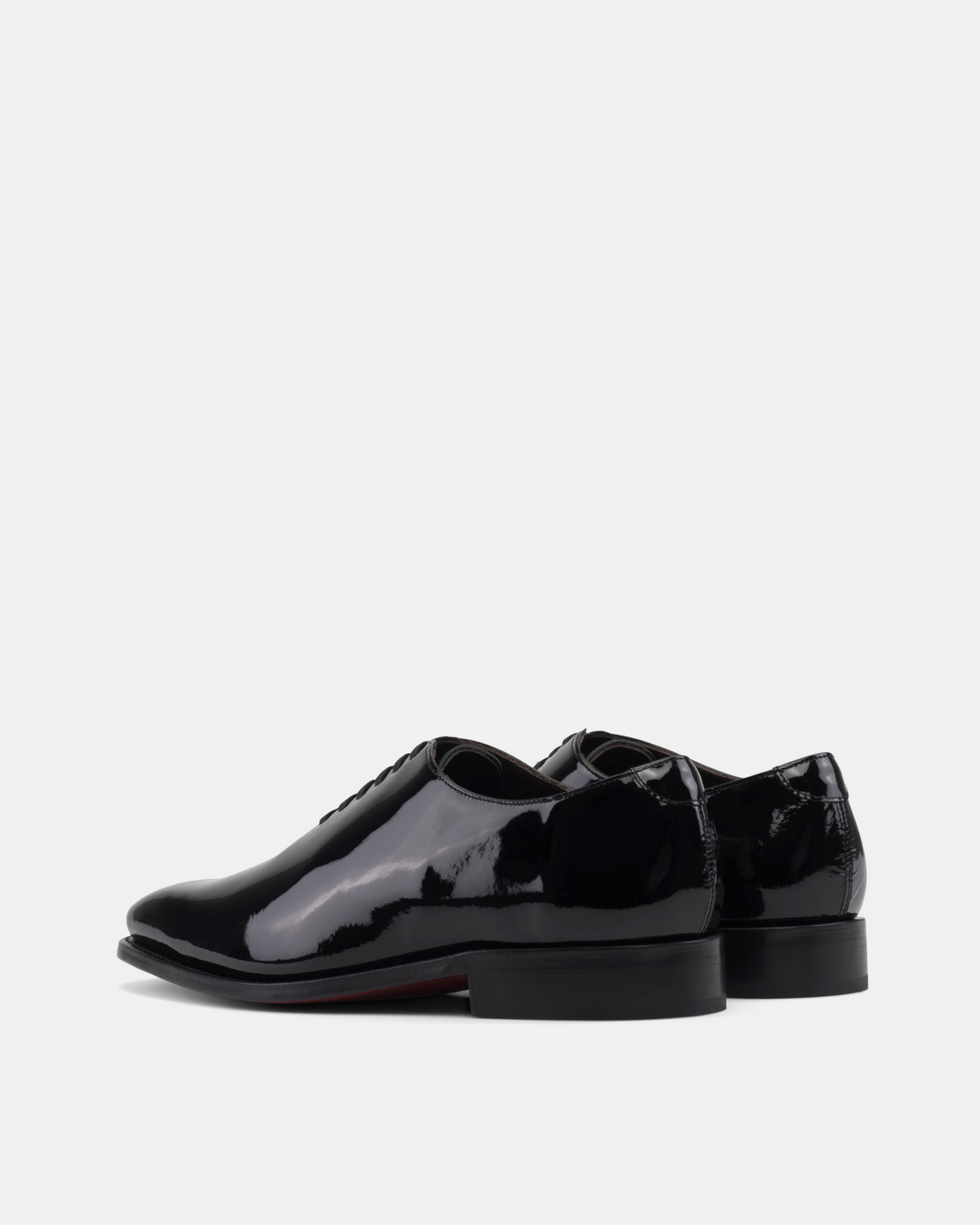 Vincent Black Patent Wholecut - 722
