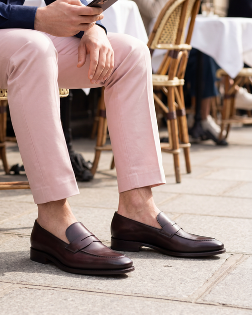 Smith Oxblood Penny Loafer - 722