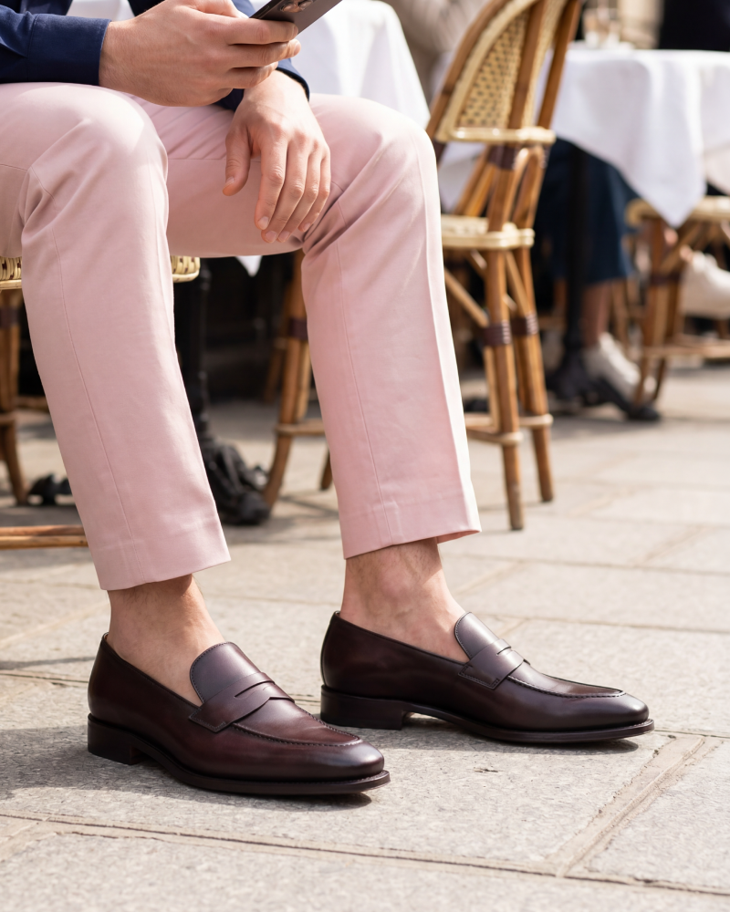 Smith Oxblood Penny Loafer - 722