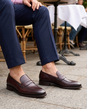 Smith Oxblood Penny Loafer - 722
