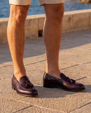 Thomas Oxblood Tassel Loafer - 675