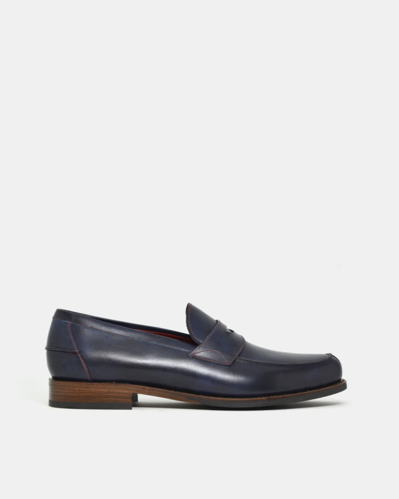 [SALE] - Museum Blue Penny Loafer