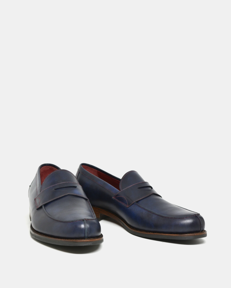 [SALE] - Museum Blue Penny Loafer