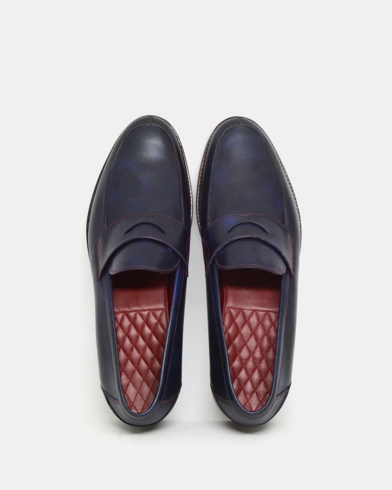 [SALE] - Museum Blue Penny Loafer
