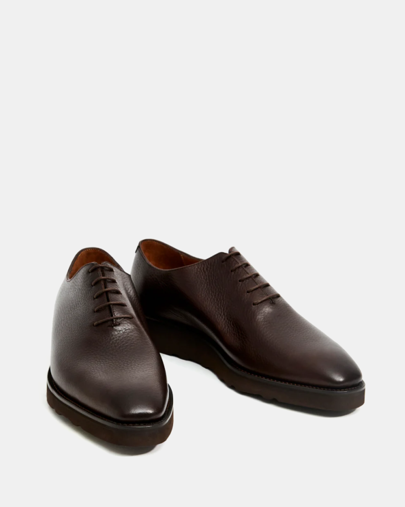 [SALE] - Dark Brown Wholecut Lightweight Shoe